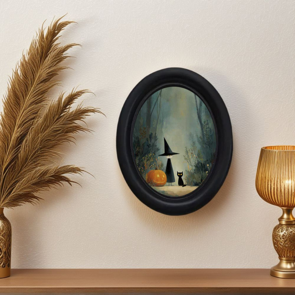 3D Printing Examples - A 3D Vintage Halloween Witch and