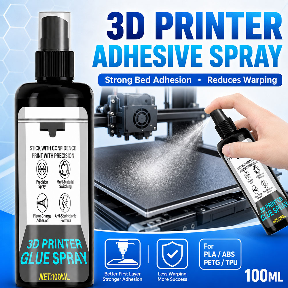 Petg Filament - 100/200ml Strong 3D Printer Adhesive Spray