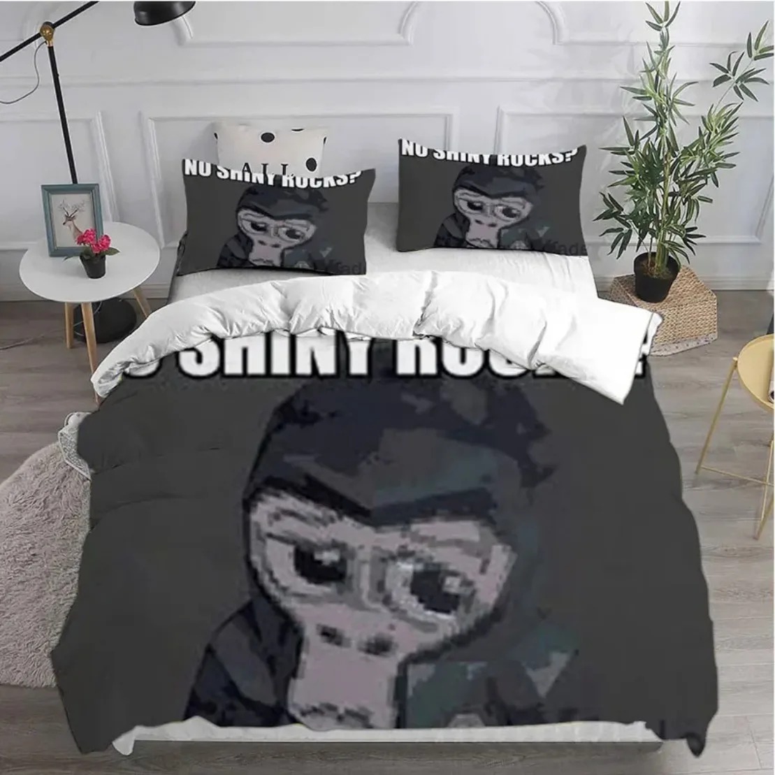 3D Printing Videos - Gorilla Tag Bedding Sets Video Game