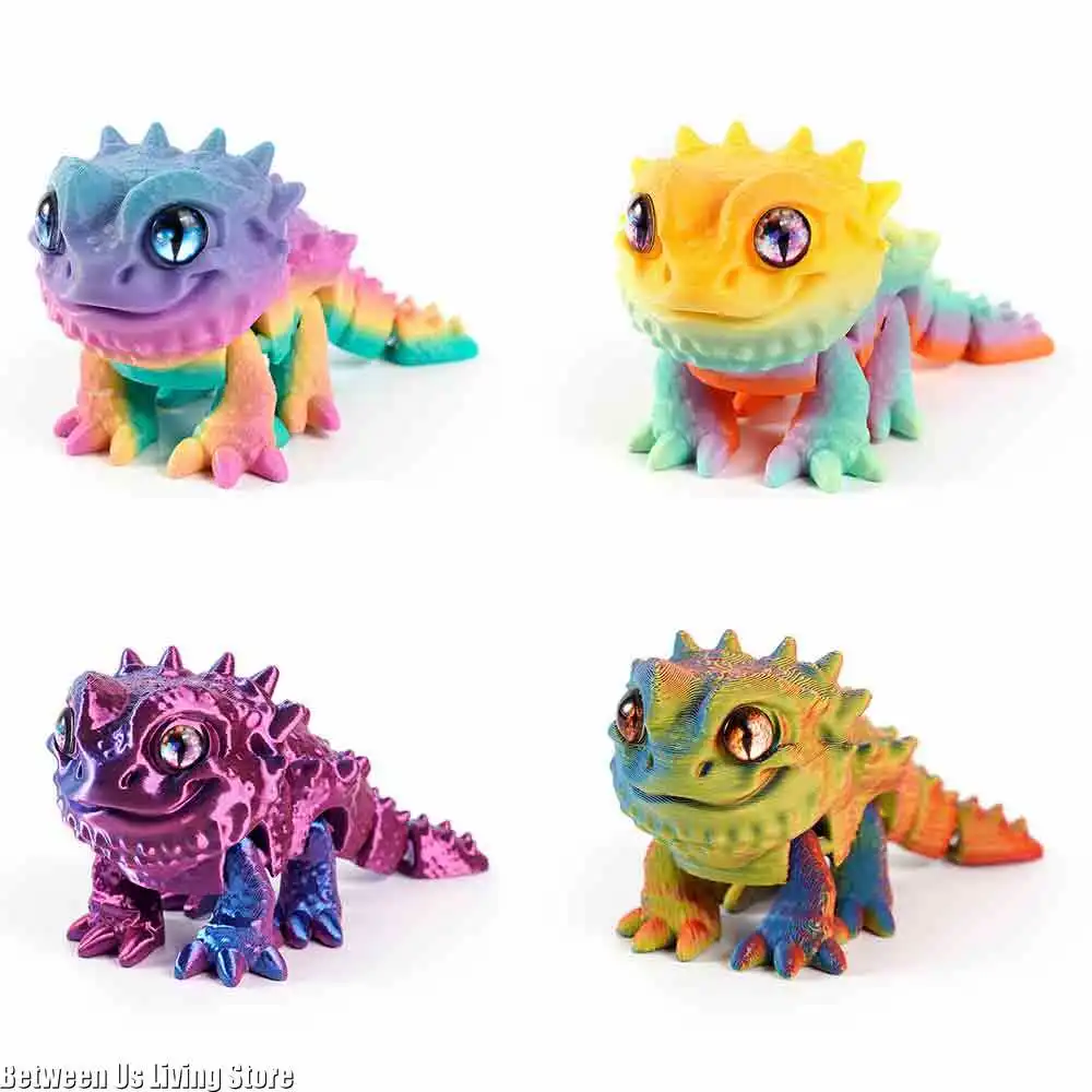 3D Printing Lizard - 3D Printing Toy Model Mane Lion