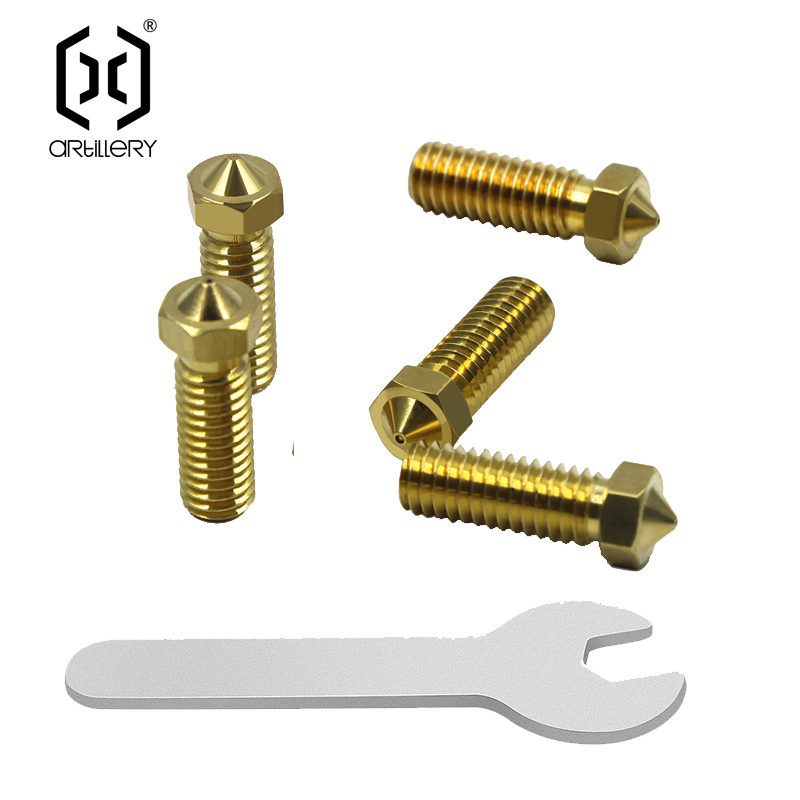 3D Printing News - E3D Đầu Vòi Bằng Đồng 0.2/0.4/0.6/0.8Mm