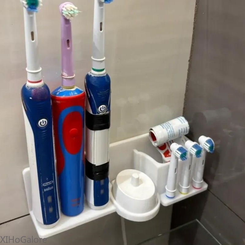 3D Printing Dental - 3D Printed Wall Mount Toothbrush Holder