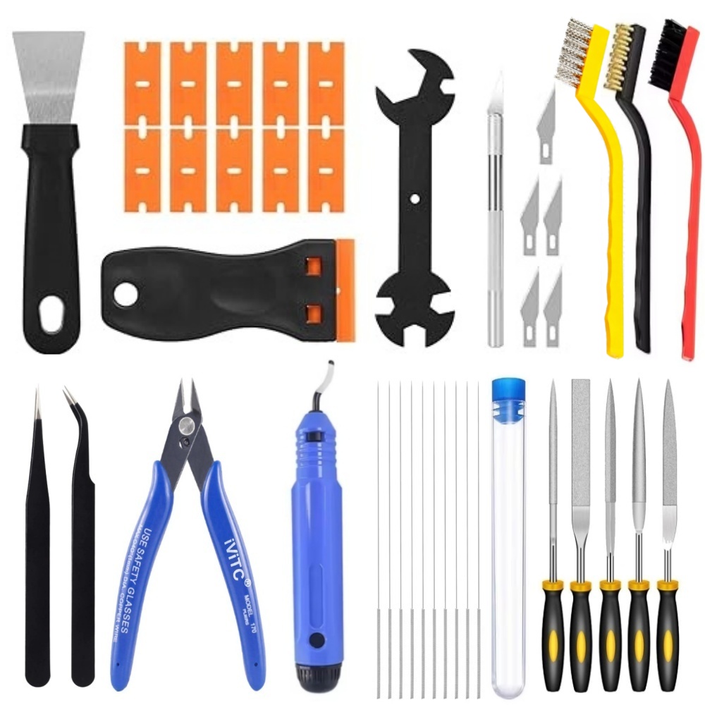 40PCS 3D Printer Tools, Scrape - đánh giá và giá 3D Print Removal Tool