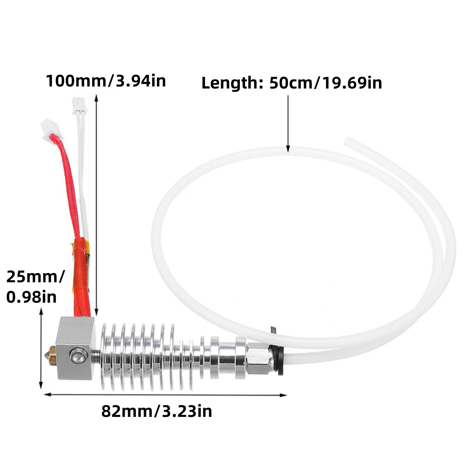 1PC V5 J-Head Hotend Kit 0.4mm - đánh giá và giá 3D Printer Hotend Kit