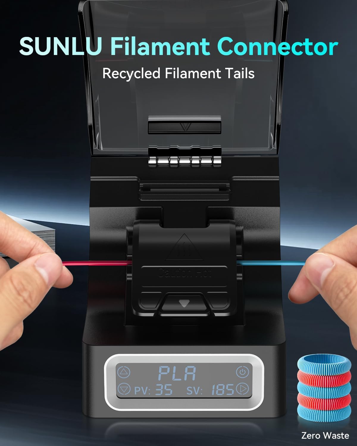SUNLU FC01 Filament Connector  - đánh giá và giá 3D Printing Waste