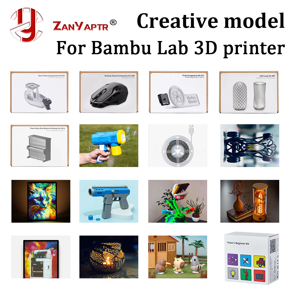 For Bambu Lab DIY Creative Mod - đánh giá và giá 3D Printing Workshop