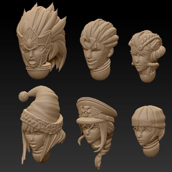   Head Sculpt Upgrade Parts 3D - đánh giá và giá 3D Printing Construction