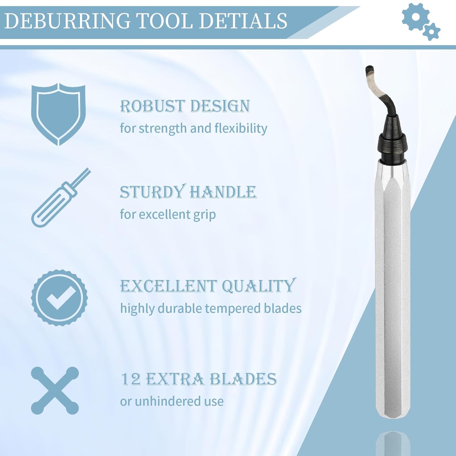 Deburring Tool with 11 High Sp - đánh giá và giá 3D Print Removal Tool