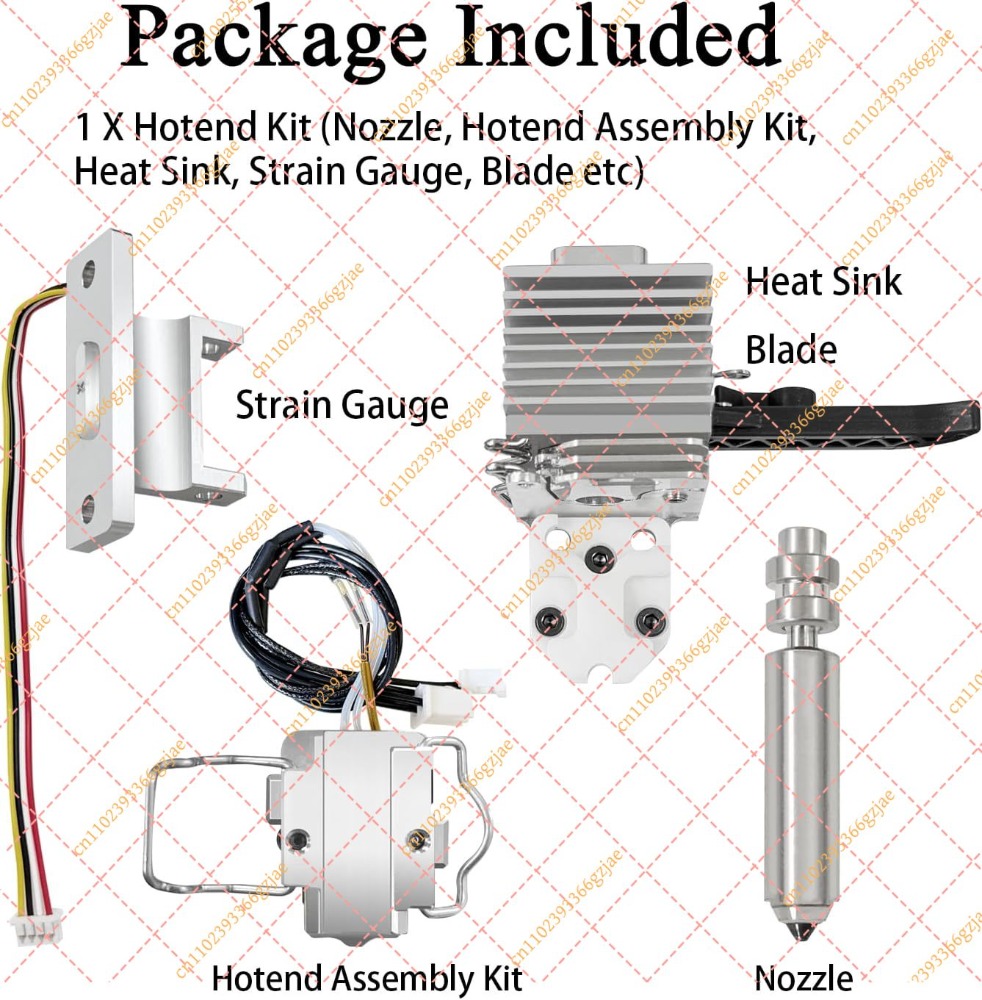 0.4mm Pre-Installed Hotend Kit - đánh giá và giá 3D Printer Hotend Kit