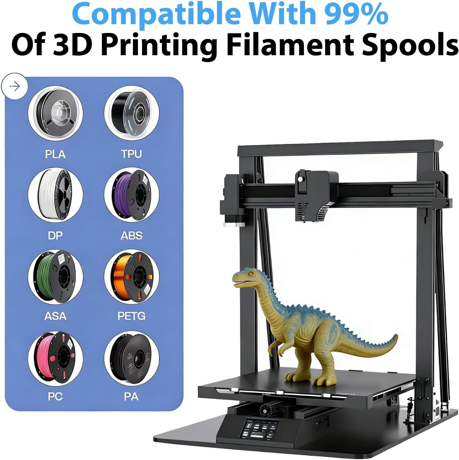 Upgraded 3D Printer Black Fila - đánh giá và giá Petg Filament