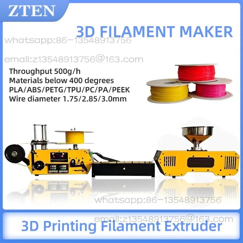Mini Desktop Plastic Extruder  - đánh giá và giá 3D Printing Waste