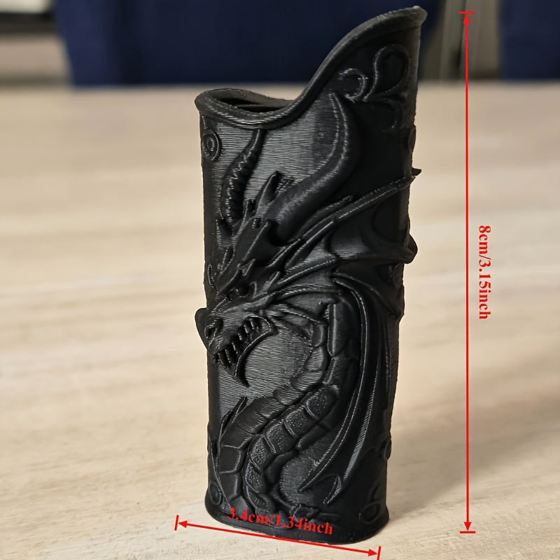 Gothic Embossed Dragon Lighter - đánh giá và giá 3D Printing Examples