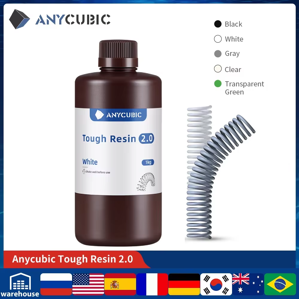 Mới ANYCUBIC Dẻo Dai Nhựa 405n - đánh giá và giá 3D Printing Dental