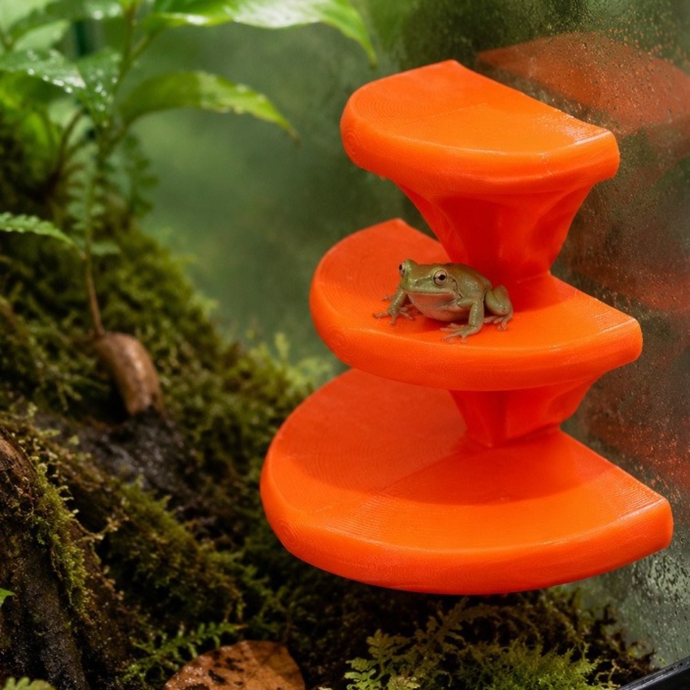 3D Printed Mushroom Shaped Pet - đánh giá và giá 3D Printing Lizard