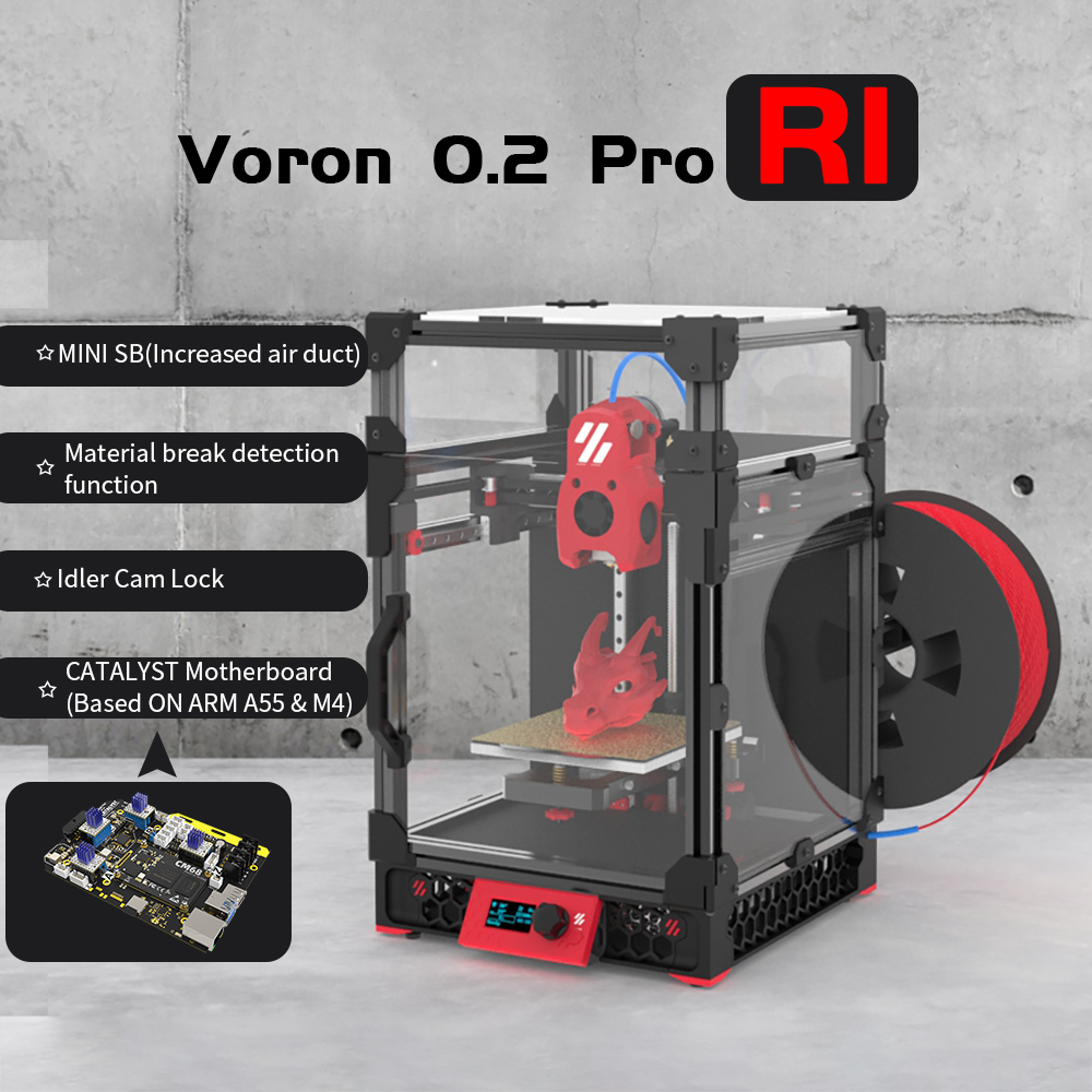 Toaiot Voron V0.2 Pro R1 CoreX - đánh giá và giá 3D Printing Klipper