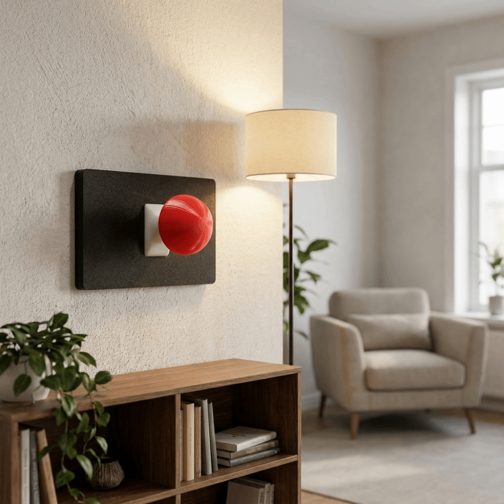 3D Printed Wall Switch Cover D - đánh giá và giá 3D Printing With Pp