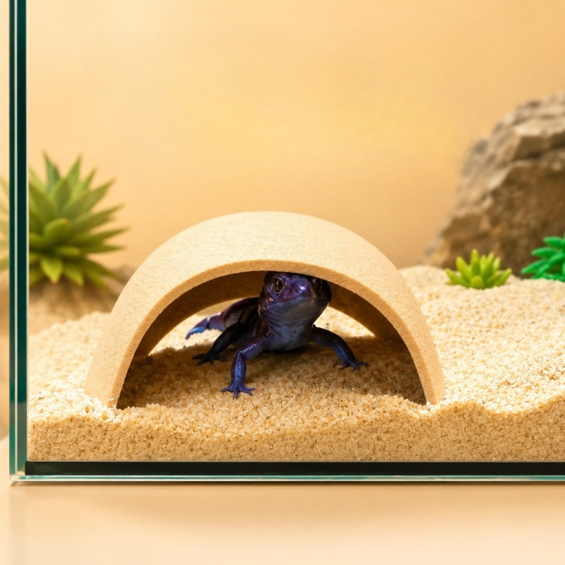 3D Printed Reptile Hide Cave   - đánh giá và giá 3D Printing Lizard