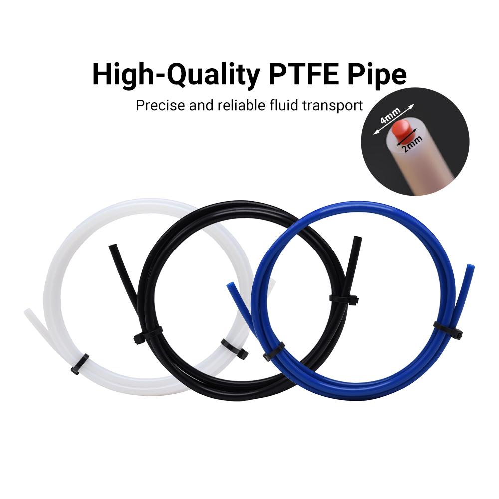 1M PTFE Tube 2x4mm MK8 Hot End - đánh giá và giá Petg Filament