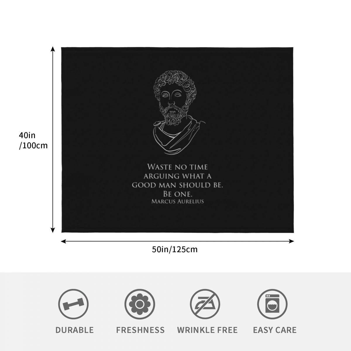 Marcus Aurelius - Waste no tim - đánh giá và giá 3D Printing Waste