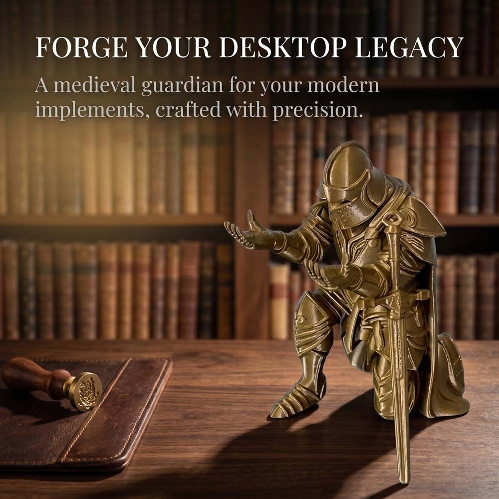 Funny Kneeling Knight Pen Hold - đánh giá và giá 3D Printing Pen