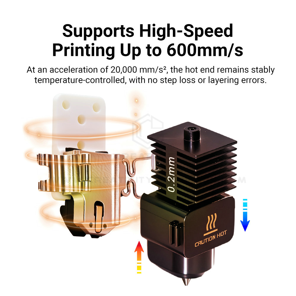Upgraded Zirconia Hotend Heati - đánh giá và giá 3D Printing Bambu Lab A1
