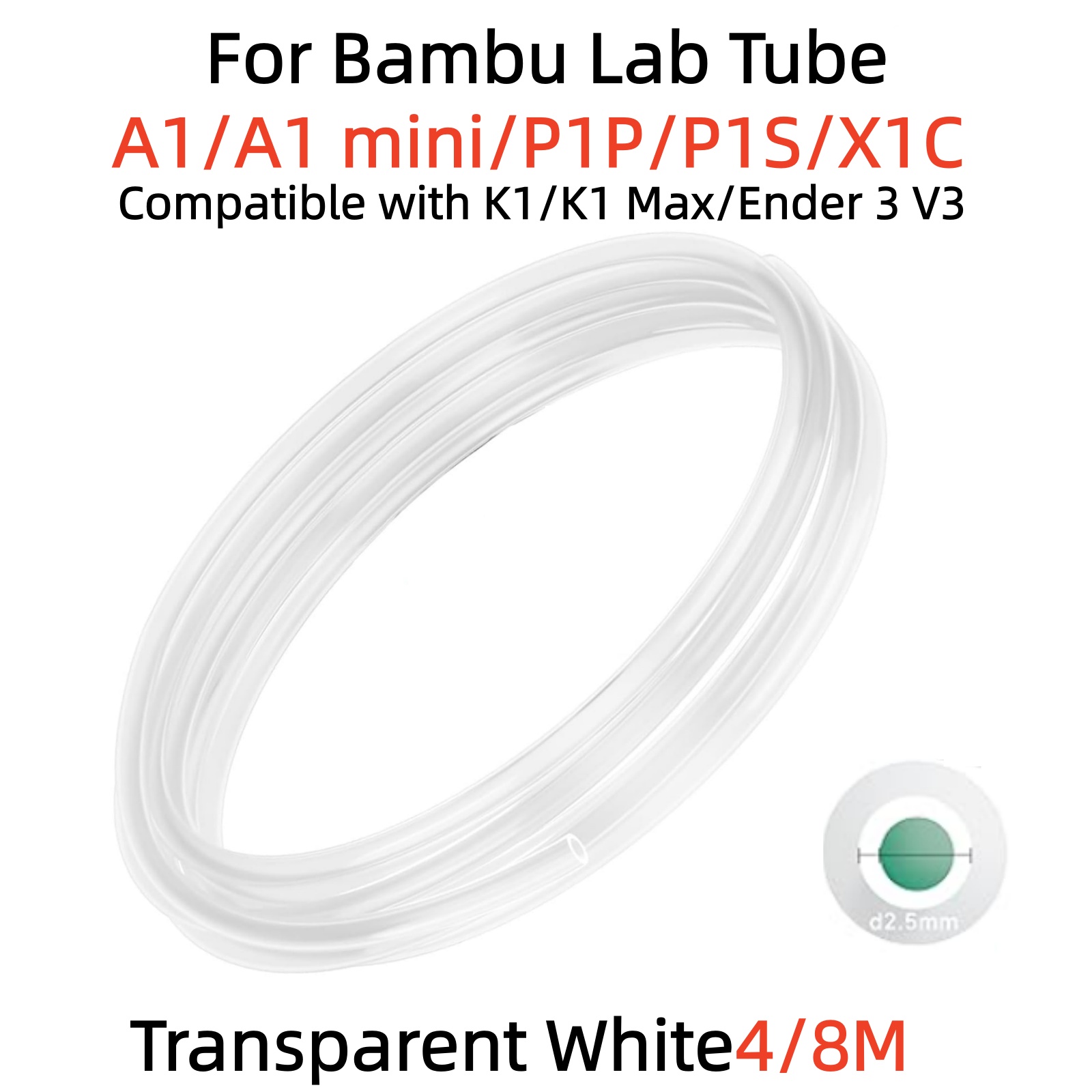 For Bambu Lab Ptfe Tube P1P AM - đánh giá và giá 3D Printing Bambu Lab A1
