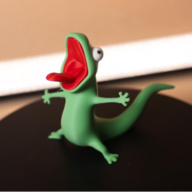 2026 New 3D Printed Cute Green - đánh giá và giá 3D Printing Lizard