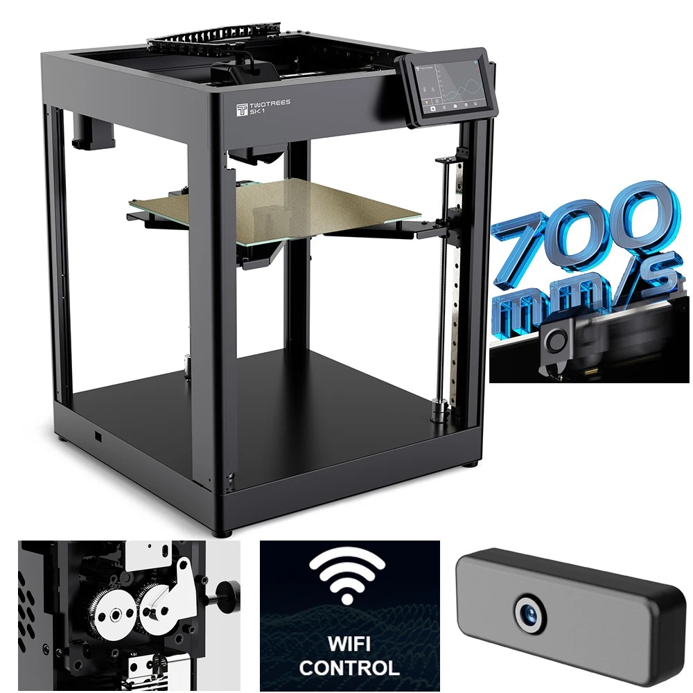 Twotrees SK1 High Speed 3D Pri - đánh giá và giá 3D Printing Klipper