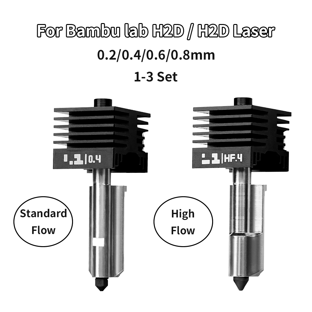 H2D/P2S Hotend Kit For Bambu L - đánh giá và giá 3D Printing Bambu Lab A1