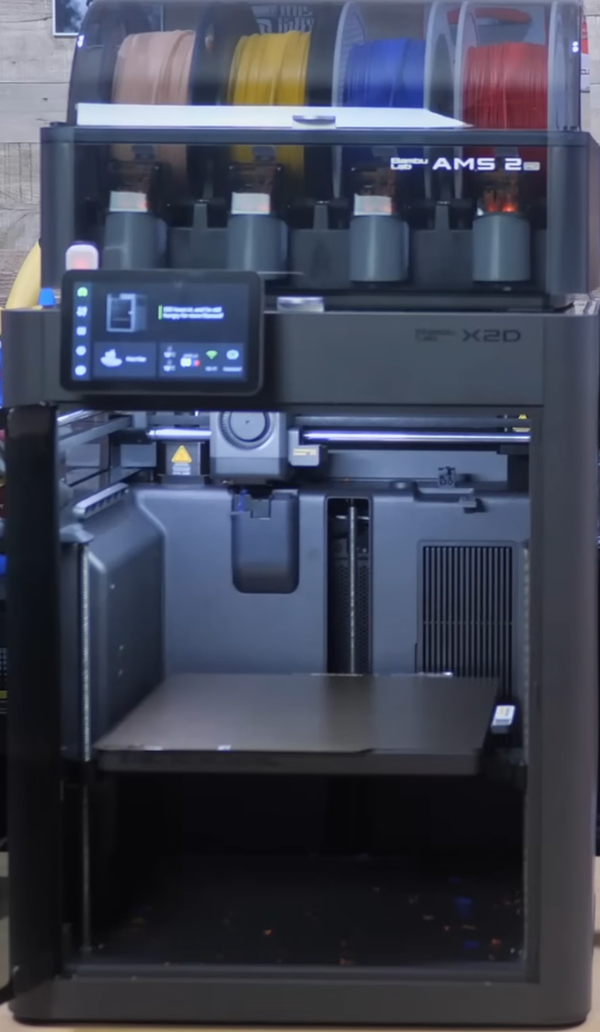 New X2D Combo Dual Nozzle Auto - đánh giá và giá 3D Printing News